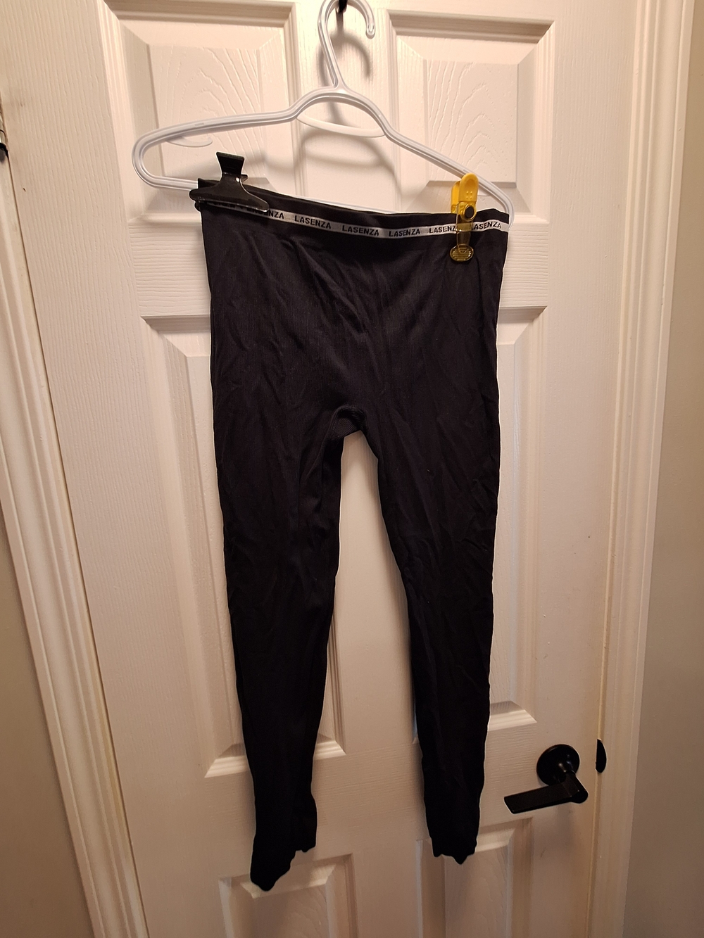 La SENZA Black Men's Thermal Base Layer Joggers